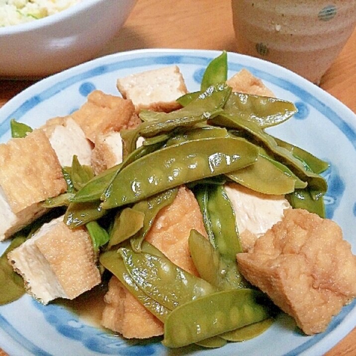 お弁当にも 厚揚げと絹さやの煮物 レシピ 作り方 By ちゅろす1972 楽天レシピ お弁当にも 厚揚げと絹さやの煮物 レシピ 作り方 By ちゅろす1972 楽天レシピ